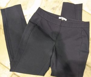 Navy ankle pants